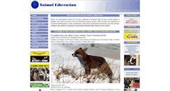 Desktop Screenshot of animalliberation.it